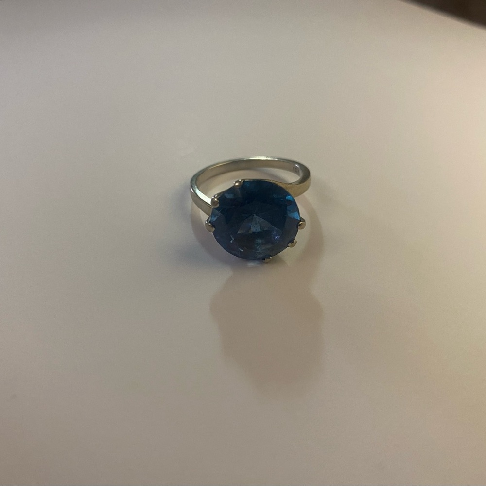Classic Blue Topaz Ring